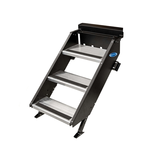 MORryde STP-206 StepAbove 3-Step RV Entry Steps -26" to 28" Door Width