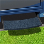 Prest-O-Fit Outrigger 2-0382 Wraparound Radius XT RV Step Rug  - Atlantic Blue - 22"