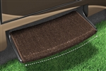 2-0203 Wraparound Radius RV Step Rug - Espresso