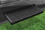 2-0050 Jumbo Wraparound Plus RV Step Rug - Black