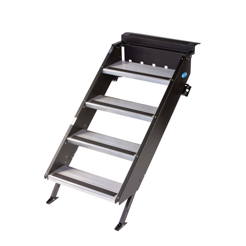 MORryde STP-213 StepAbove 4 Step RV Entry Steps - 30" to 32" Door Width