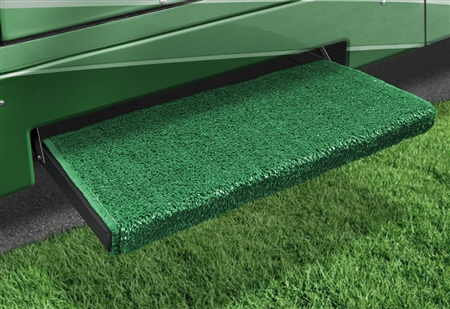 2-0058 Jumbo Wraparound Plus RV Step Rug - Green