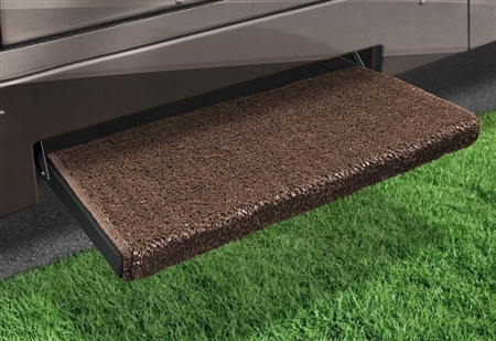 2-1050 Jumbo Wraparound Plus RV Step Rug - Espresso