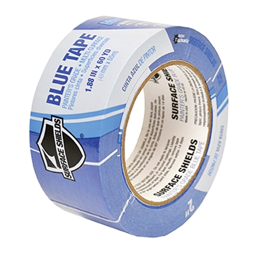 Surface Shields BT2180 Painter's Tape, 2" x 180', Blue