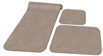 Prest-o-Fit 5-0258 Decorian 3 Piece RV Rug Set - Sandstone