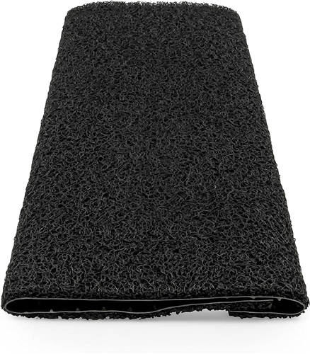 Camco Wrap Around 23" RV Step Rug - Black