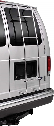 Surco 103HF Rear Door Ladder With Hooks For Ford Vans