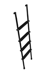 Stromberg Carlson LA-460-B  Interior Black RV Bunk Ladder - 60"