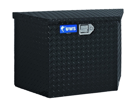 United Welding Services Trailer Tongue Storage Box - Black