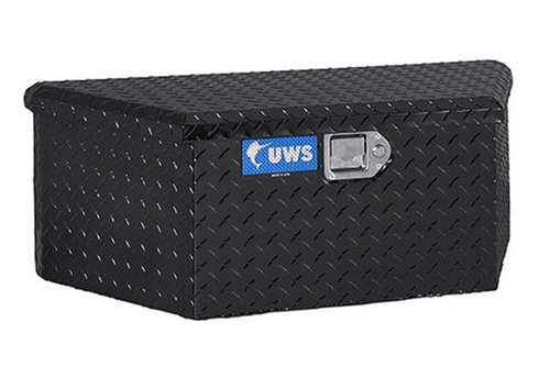 United Welding Services 34" Low Profile Trailer Tongue Storage Box - Black