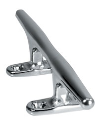 WhiteCap Industries 6009C Boat Rope Hollow Base Cleat Hook, 6" Long, Stainless Steel