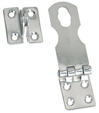 WhiteCap Industries S-0578C Fixed Safety Lock Hasp, 3" x 1"