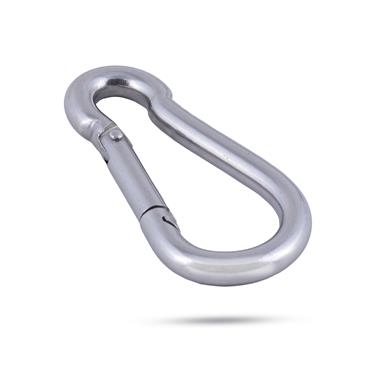 WhiteCap Industries S-1110C Spring Loaded Snap Hook, 3/8" Hook, 1/4" Stock, 2-3/8" Length