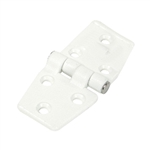 WhiteCap Industries Boat Door Hinge, 3" x 1-1/2", White