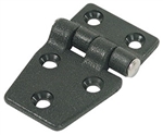 WhiteCap Industries S-3032C Boat Door Hinge, 2-1/4" x 1-3/8", Black