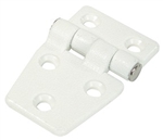 WhiteCap Industries Boat Door Hinge, 2-1/4" x 1-3/8", White