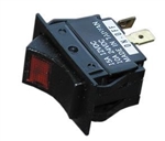 WhiteCap Industries Rocker Switch, 15 Amp, 12 Volt, SPDT, Mom-On/Off/Mom-On