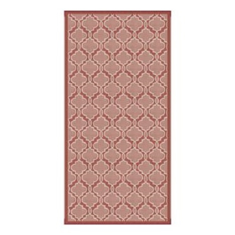 Lippert 2021028036 Reversible All-Weather Patio Mat, 8' x 16', Terracotta