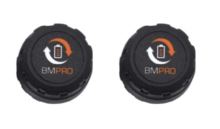 BMPRO SmartPressure Bluetooth Tire Pressure Monitoring Sensor - Set of 2