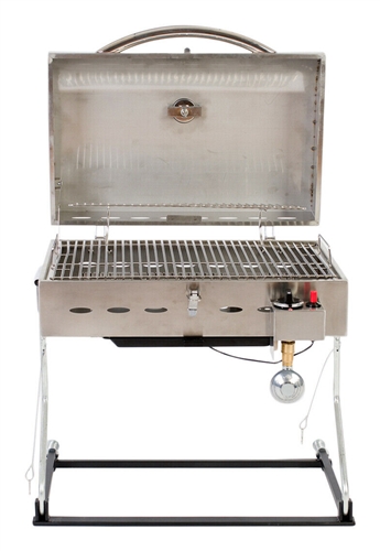 Faulkner 52302 Stainless Steel Portable Propane Grill