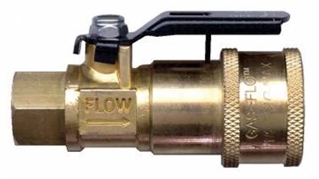 JR Products 07-30435 Coupler With Shut-Off