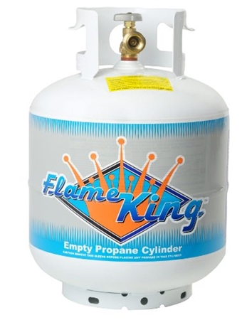 Flame King 5LB Empty LP Cylinder with Type1 OPD Valve Steel