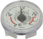 Manchester Tank G12653 Snap-On Propane Tank Dial Gauge