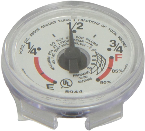 Manchester Tank G12653 Snap-On Propane Tank Dial Gauge