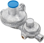 Camco 2 Stage Propane Regulator - Horizontal