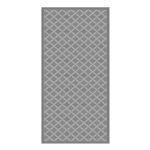 Lippert Reversible All-Weather Patio Mat, 8' x 16', Gray