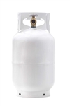 King Flame YSN10LB 10 lbs. RV Propane Tank - with Type 1 Overflow Protection Valve