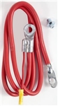 East Penn 00306 Side Post Battery Cable, Red Positive, 55"