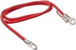 East Penn 00333 Side Post Battery Cable, Red Positive, 50"