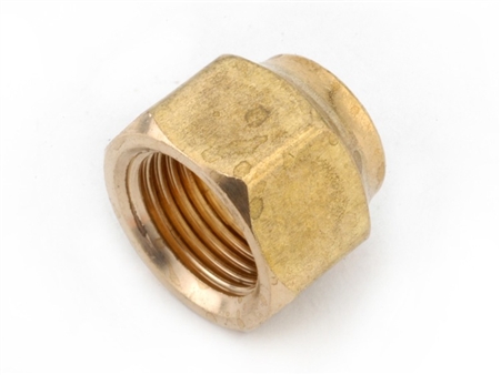 Brass Forged Flare Nut - 3/8"