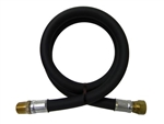 MB Sturgis High-Pressure Propane Hose - 3/8" Female Flare Swivel x 3/8" MPT - 12 Ft