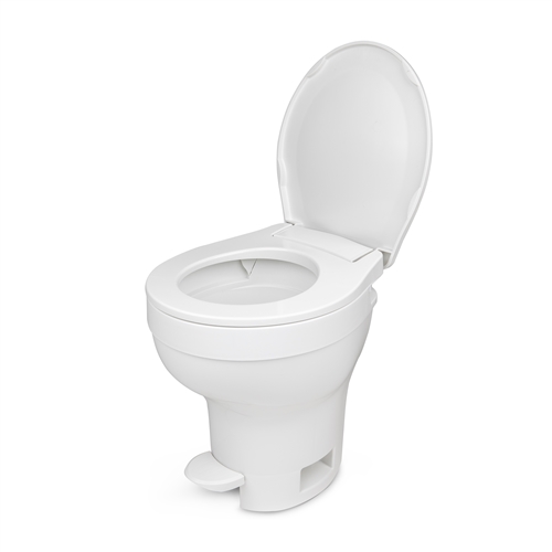 Thetford 31835 Aqua-Magic VI Permanent SloClose Toilet, High Profile, White