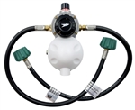 AP Products RV Auto Changeover Propane Gas Regulator With 24" Hoses