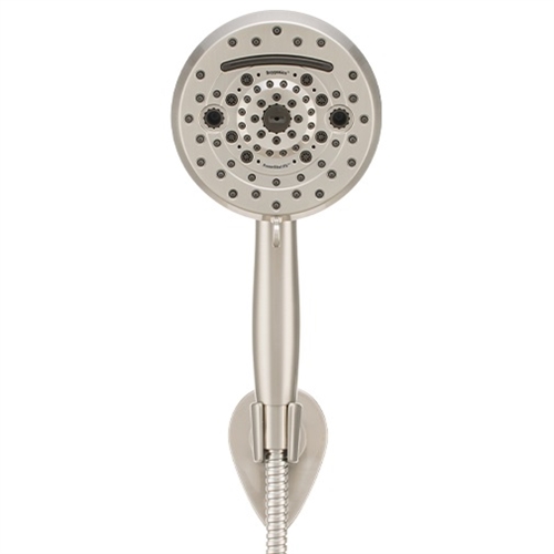 Oxygenics 51479 PowerBlast RV Handheld Shower Head With 72" Hose, Brushed Nickel