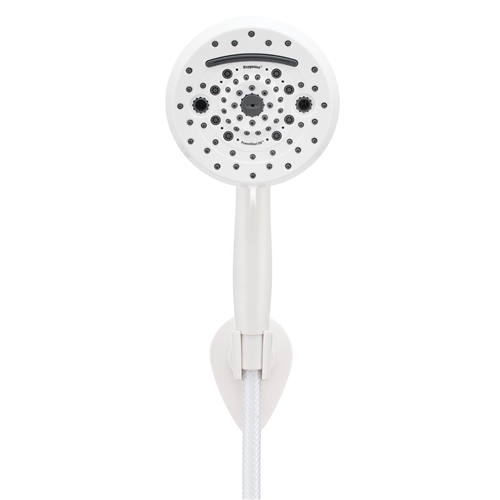 Oxygenics 51799 PowerBlast RV Handheld Shower Head With 72" Hose, White