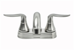 Dura DF-PL620LH-SN Arc Spout Lavatory Faucet - Brushed Satin Nickel