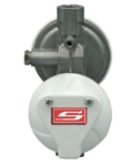 Suburban LP-R524V Vertical Propane Regulator With Shut Off Valve, 1/4" Female NPT x 3/8" Female NPT, 160K BTU