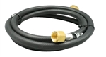 Suburban High Pressure Propane Hose, 1/4" ID x 3/8" FPT, 3/8" Female Flare Swivel, 72"