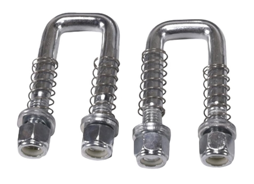 Husky Towing Safety Chain U-Bolts For Underbed Gooseneck Trailer Hitches, Set of 2