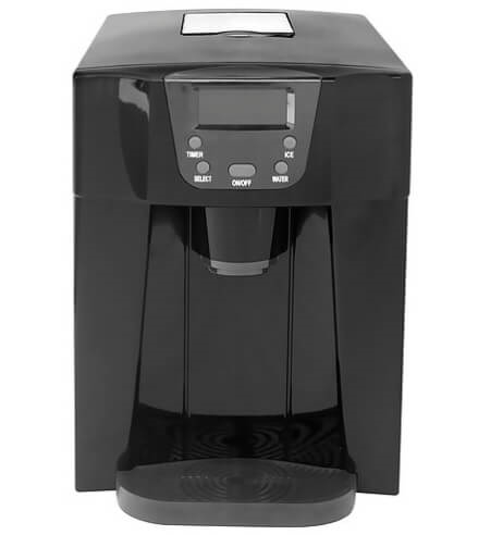 Contoure RV-225-BLACK Countertop Ice Maker - Black