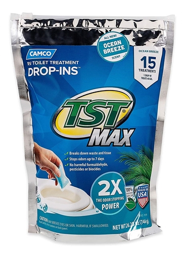 Camco 41614 TST Max Ocean Breeze RV Drop-Ins - 15 Pack