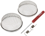 Valterra Stainless Steel Bug Screen for RV Furnace Vent, Pack of 2