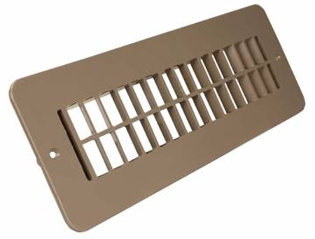 JR Products 288-86-A-TN-A RV Floor Register - Undampered - Tan