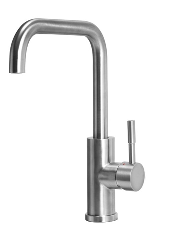 Dura Faucet DF-MK533LK-CP Squared Arc RV Faucet.