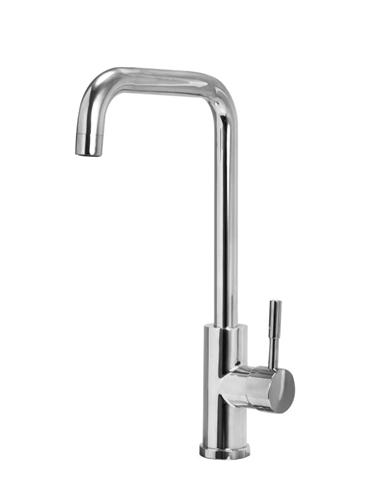 Dura Faucet DF-MK533LK-CP Squared Arc RV Faucet.