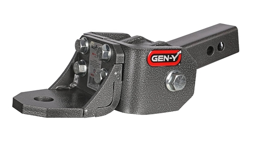 Gen-Y Hitch GH-12001 Glyder Shock Absorbing Hitch Ball Mount, 2" Drop, 2" Receiver, 7,000 Lbs